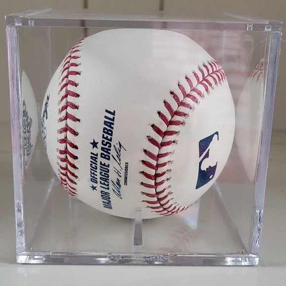 Jerry Remy Autographed MLB Baseball with case - Picture 2 of 4